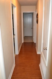 hallway in burleson lease home